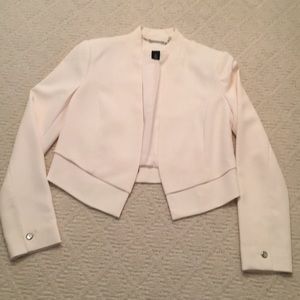 White House Black Market Ivory, short blazer